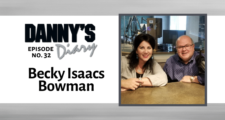 Becky Isaacs Bowman and Danny Jones