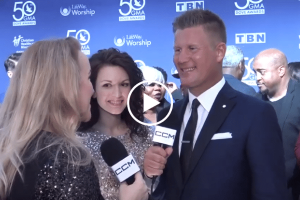 Joseph Habedank at 2019 GMA Dove Awards