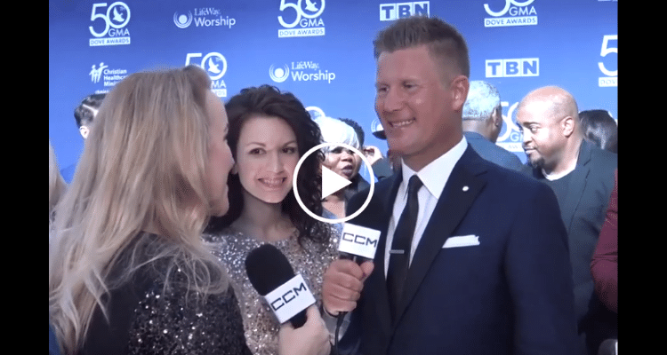 Joseph Habedank at 2019 GMA Dove Awards