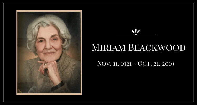 Miriam Blackwood