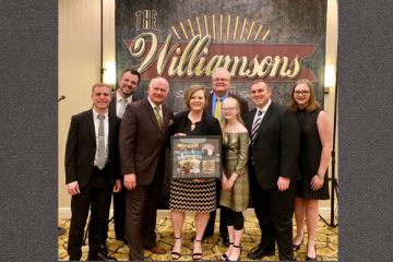 The Williamsons at No. 1 party